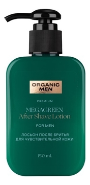 Лосьон после бритья для чувствительной кожи Organic Men MegaGreen 150мл