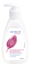 LACTACYD Экстрамягкое средство для интимной гигиены Sensitive 200мл