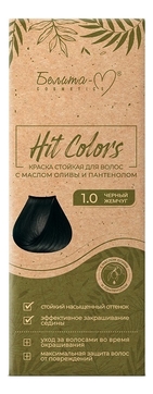 Краска стойкая для волос с маслом оливы и пантенолом Hit Colors