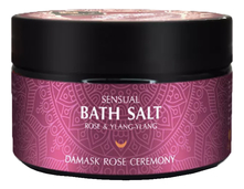 Adarisa Чувственная соль для ванны с дамасской розой и иланг-илангом 250г