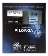 Filorga Набор для лица Hydra Hyal Set (сыворотка 30мл + крем 30мл)
