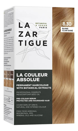 LAZARTIGUE Перманентная безаммиачная краска для волос Couleur Absolue 200г