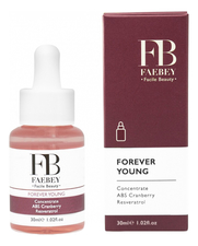 FAEBEY Сыворотка для лица с ресвератролом Forever Young Concentrate ABS Cranberry 30мл