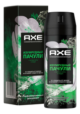 AXE Парфюмированный дезодорант-спрей Изумрудный пачули 150мл