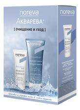 Noreva Набор Aquareva (увлажняющий крем 40мл + очищающий гель для лица и тела 200мл)
