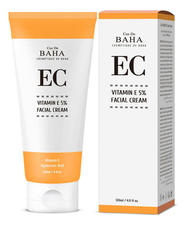 Cos De Baha Питательный гель-крем с витамином Е и гиалуроновой кислотой Vitamin E 5% Facial Cream 120мл
