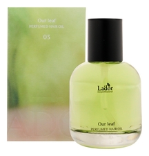 La`dor Парфюмированное масло для волос с ароматом свежей зелени Perfumed Hair Oil Our Leaf