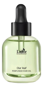 Парфюмированное масло для волос с ароматом свежей зелени Perfumed Hair Oil Our Leaf