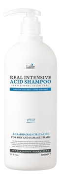 Кислотный шампунь для сухих и поврежденных волос Real Intensive Acid Shampoo
