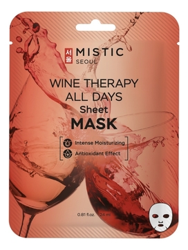 Тканевая маска для лица с экстрактом вина Wine Therapy All Days Sheet Mask 24мл