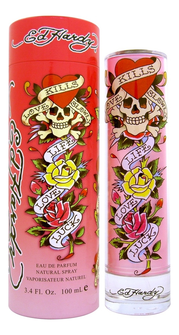 

Ed Hardy Women's: парфюмерная вода 100мл, Ed Hardy Women's