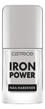 Catrice Cosmetics Укрепляющее покрытие для ногтей Iron Power Nail Hardener 10,5мл