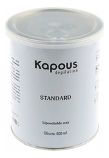 Kapous Professional Жирорастворимый воск синий с азуленом в банке Depilation
