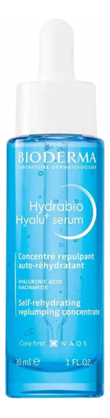 

Увлажняющая сыворотка для лица против морщин Hydrabio Hyalu+ Serum 30мл