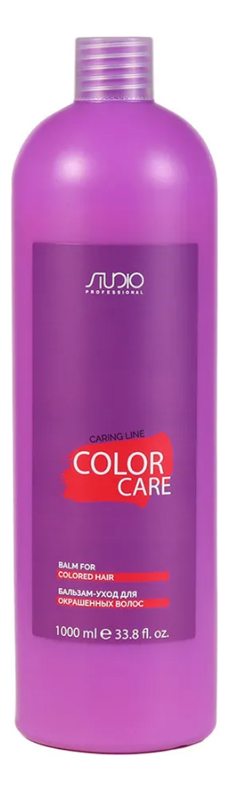 Бальзам-уход для окрашенных волос Studio Professional Caring Line Color Care Balm: Бальзам 1000мл штатив falcon eyes silver line 514 bhr