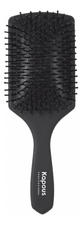 Kapous Professional Широкая щетка для волос Лопата с покрытием Soft Touch