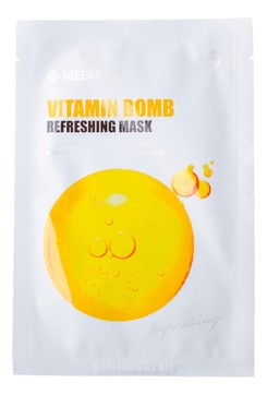 Освежающая маска для лица с витаминным комплексом Vitamin Bomb Refreshing Mask 25мл