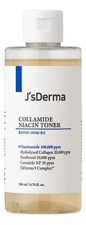 J'sDerma Тонер для лица с ниацинамидом 10% и коллагеном 2% Collamide Niacin Toner 200мл