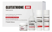 Medi-Peel Набор для выравнивания тона Bio-Intense Glutathione 600 Multi Care (тонер 30мл + эмульсия 30мл + сыворотка 30мл + крем 50г)