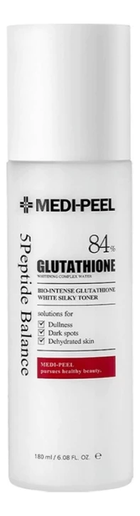Medi-Peel Тонер для лица с глутатионом Bio-Intense Glutathione White Silky Toner 180мл купить по цене от 4350 ₽ в Randewoo