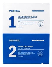 Medi-Peel Очищающая маска от черных точек Extra Super 9 Plus Blackhead Out Nose Pack 3г + 4г