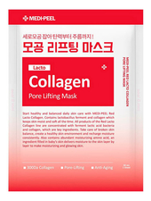 Medi-Peel Тканевая лифтинг-маска для сужения пор с коллагеном Red Lacto Collagen Pore Lifting Mask 30мл