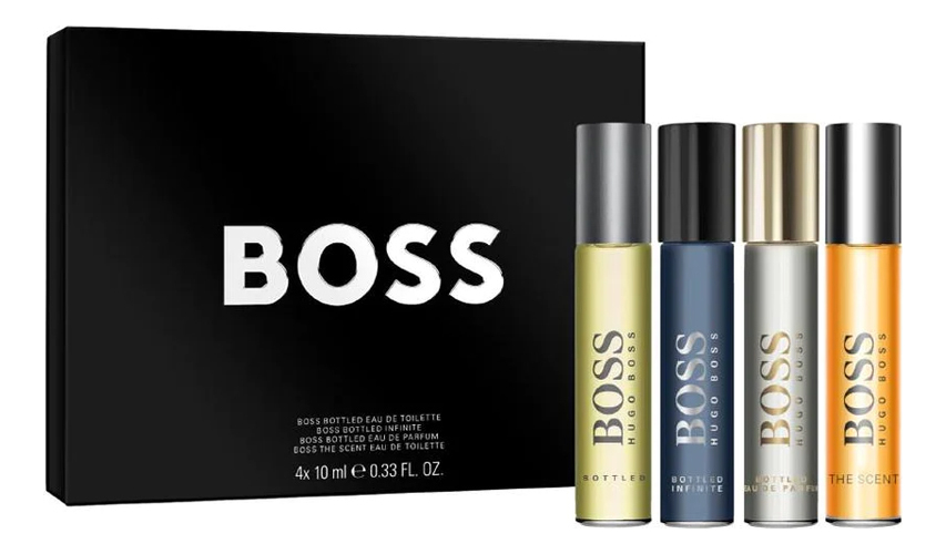 

Set: набор 4*10мл (т/вода Bottled + п/вода Bottled Infinite + п/вода Bottled + т/вода The Scent), Set