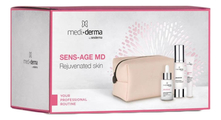 Sesderma Набор для лица омолаживающий Sens-Age MD (крем-гель 50мл + сыворотка 30мл + крем для кожи вокруг глаз 15мл) 