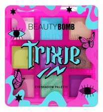 Beauty Bomb Палетка теней для век Trixie Eyeshadow Palette 7г