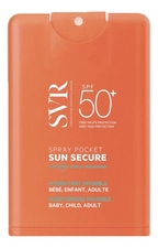 SVR Компактный спрей для лица и тела Sun Secure Spray Pocket SPF50+ 20мл