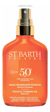 Ligne ST Barth Сухое масло помадного дерева Roucou Tanning Oil Satin Dry Very High Protection Sра 50+