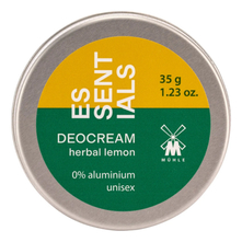 Muehle Крем-дезодорант Essentials Herbal Lemon Deocream 35г