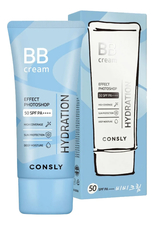 Consly Увлажняющий BB-крем для лица с эффектом фотошопа Effect Photoshop Hydration BB Cream SPF50 PA++++ 50мл