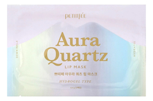Petitfee Гидрогелевая маска для губ Aura Quartz Lip Mask 6,4г