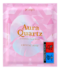 Petitfee Освежающая гидрогелевая маска для лица Aura Quartz Crystal Rose Hydrogel Face Mask 30г