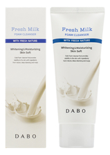 DABO Увлажняющая пенка для умывания с молочными протеинами Fresh Milk Foam Cleanser 100мл