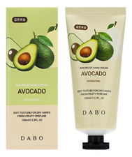 DABO Питательный крем для рук с экстрактом авокадо Avocado Skin Relief Hand Cream 100мл