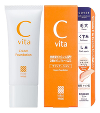Meishoku Основа под макияж с витамином C Vita Cream Foundation 30г