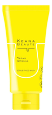 Meishoku Очищающая поры пена-скраб для лица Keana Beaute Scrub Face Wash 120г