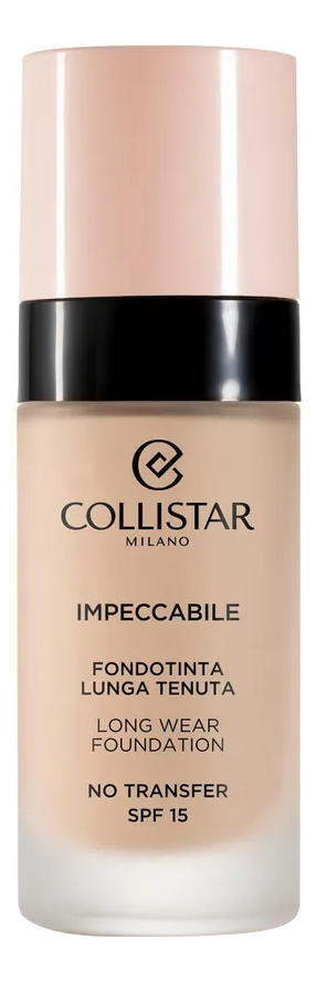 Collistar стойкий тональный крем для лица impeccabile long wear ...