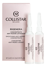 Collistar Концентрат для лица и шеи против морщин Smoothing Anti Wrinkle Concentrate 2*10мл