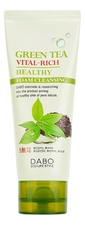 DABO Пенка для умывания c экстрактом зеленого чая Green Tea Vital-Rich Healthy Foam Cleansing 100мл