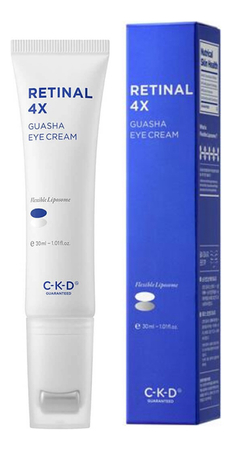 CKD Омолаживающий крем для кожи вокруг глаз с роликом Retinal 4x Guasha Eye Cream 30мл