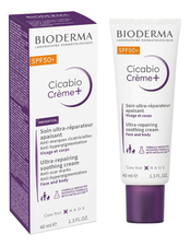 Bioderma Восстанавливающий и успокаивающий крем для лица и тела Cicabio Creme+ SPF50+ 40мл