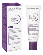 Bioderma Восстанавливающий успокаивающий крем для лица и тела Cicabio Creme+ 40мл