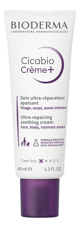 

Восстанавливающий успокаивающий крем для лица и тела Cicabio Creme+ 40мл