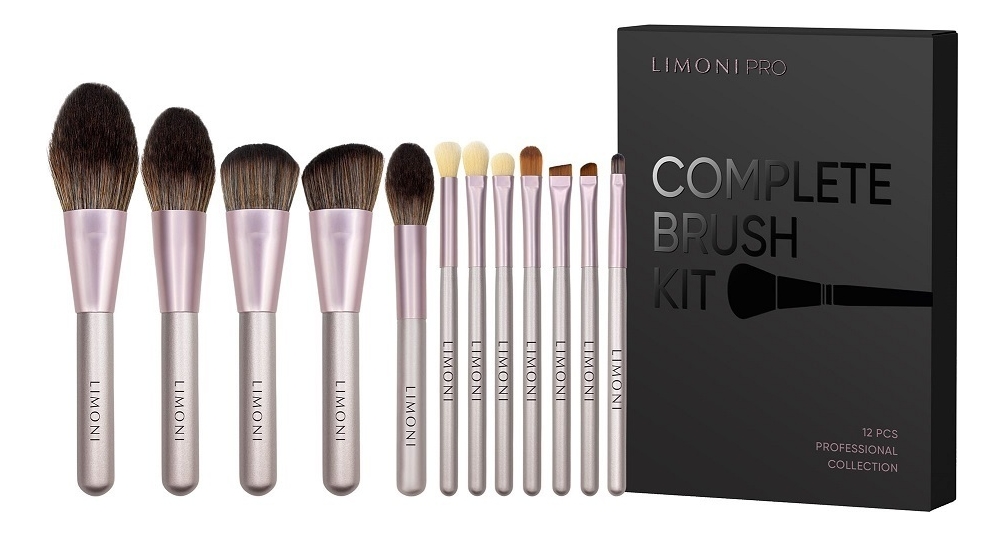 

Набор кистей для макияжа Complete Brush 12шт