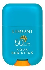 Limoni Солнцезащитный стик для лица и тела Aqua Sun Stick SPF50 РА++++ 16,5г