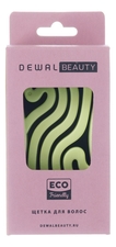 Dewal Щетка для волос продувная Beauty Wave DBEG4-light green