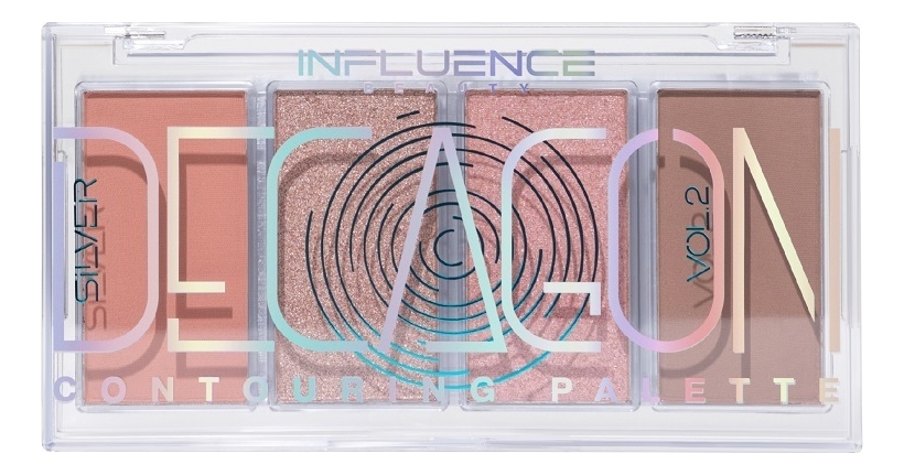 Influence Beauty палетка для контуринга contouring palette silver ...